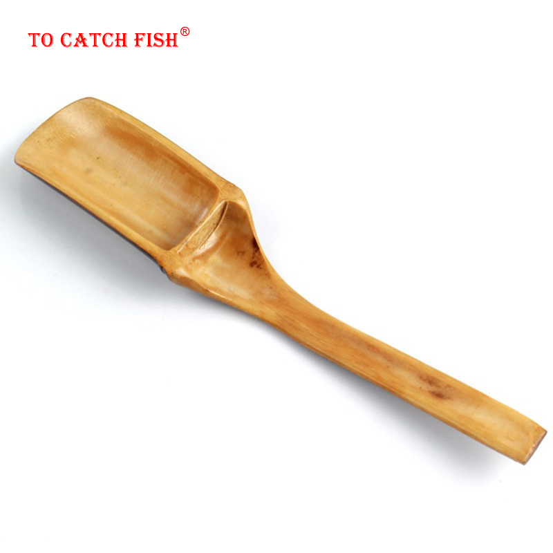 Bamboo Cutlery - Bambu çay kepçe, kahve Matcha kaşık,