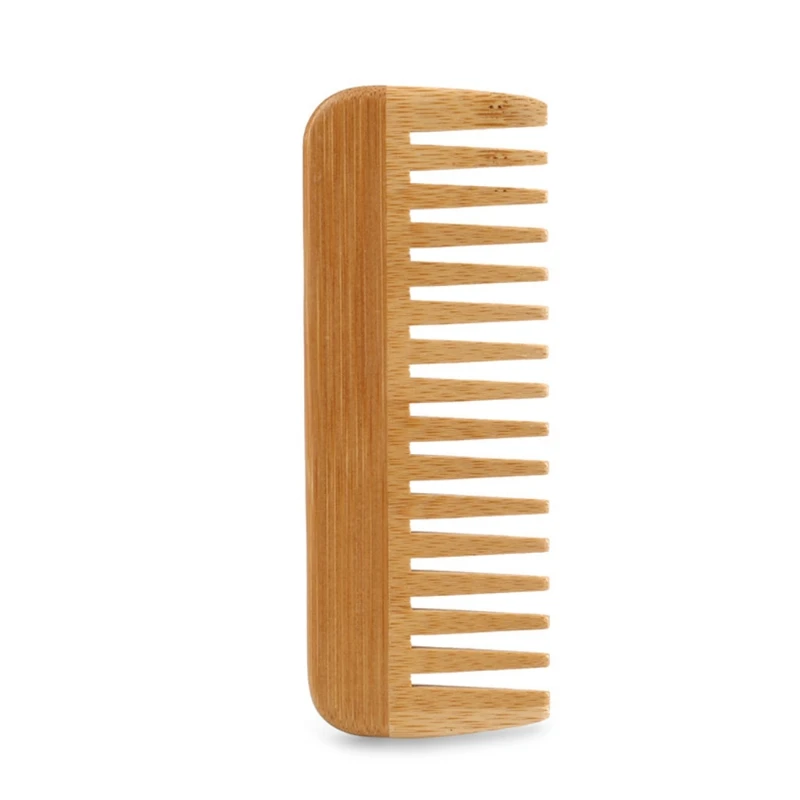 Bamboo Toothbrush - Doğal Bambu Geniş Dişli Tarak, Epilasyon