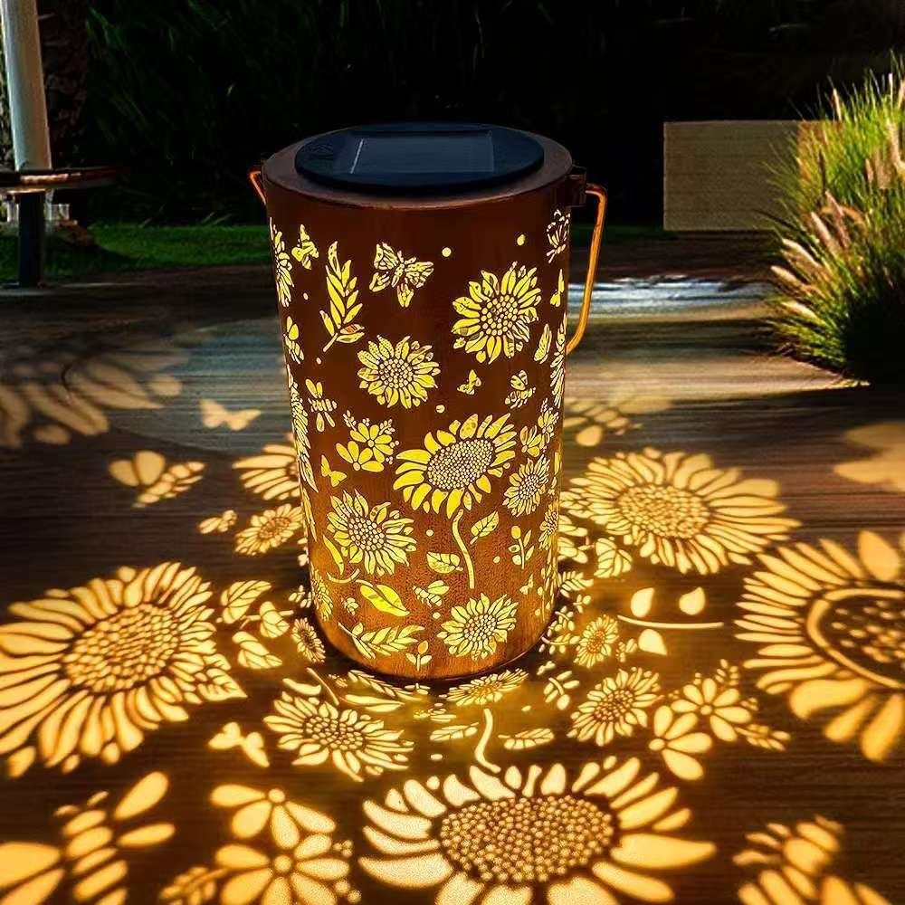 Solar Garden Light - Ayçiçeği Işık ve Gölge Işık Su