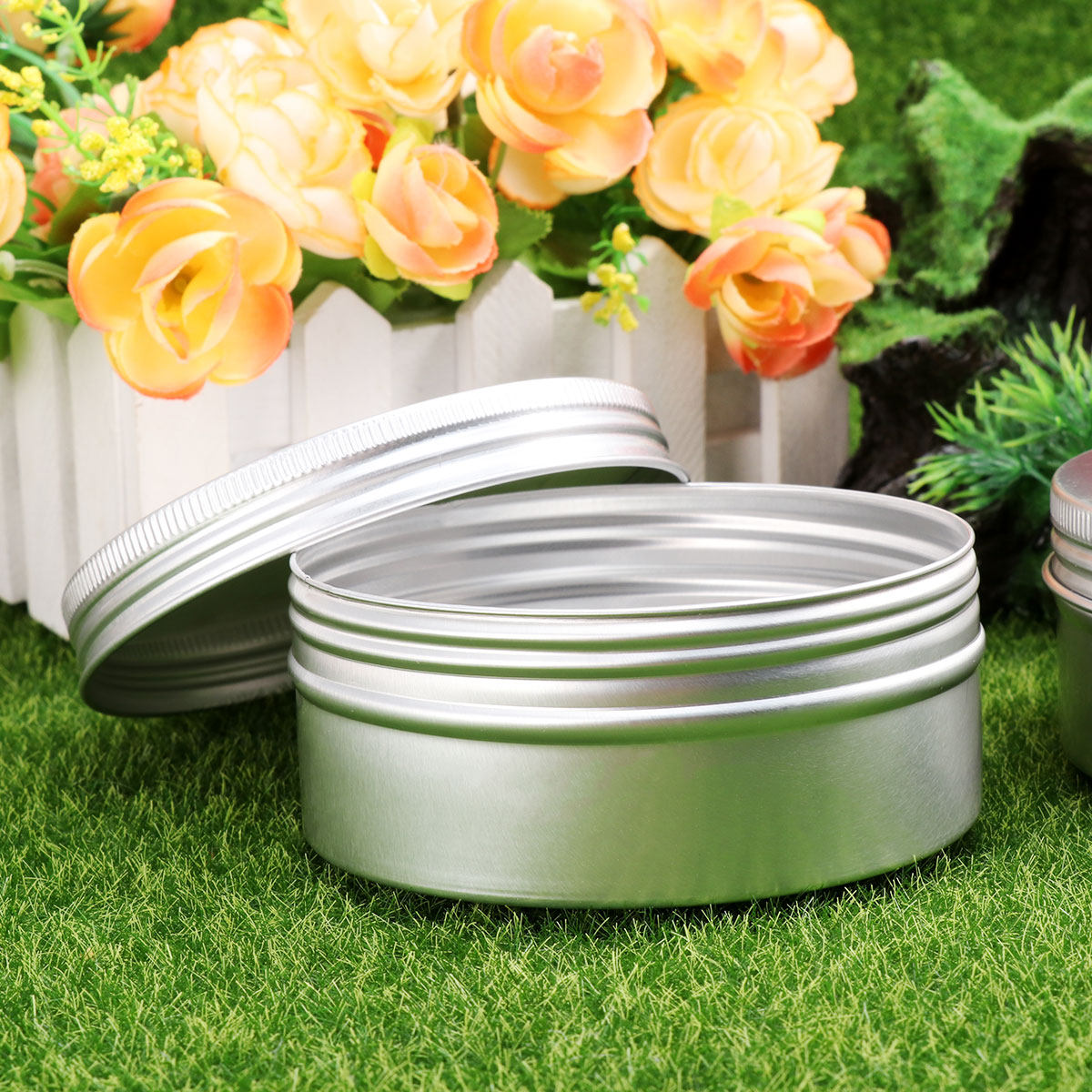Reusable Bottle - 10 Adet Dişli Alüminyum Şişe Örnek