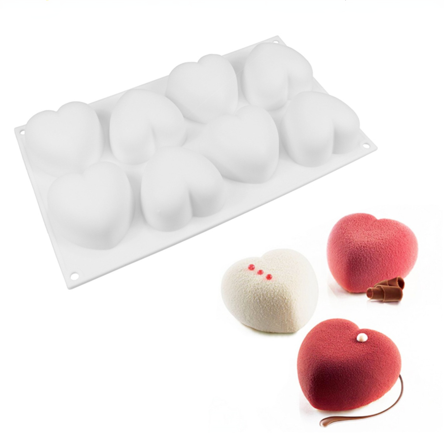 Eco Soap - Aşk Kalp Silikon Sabun Kalıp El
