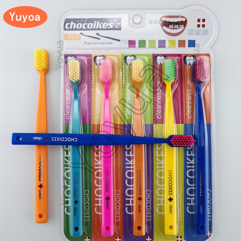 Bamboo Toothbrush - 50 adet Ultra Yumuşak Diş Fırçası