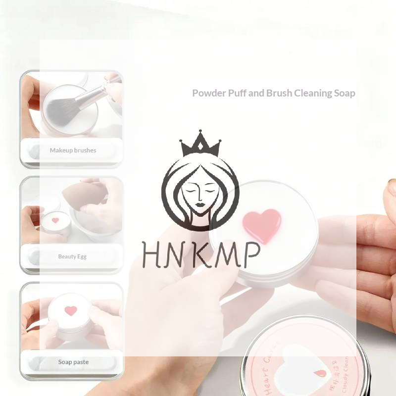 Eco Soap - Makyaj Fırçası Temizleyici 100g Kalp Şeklinde
