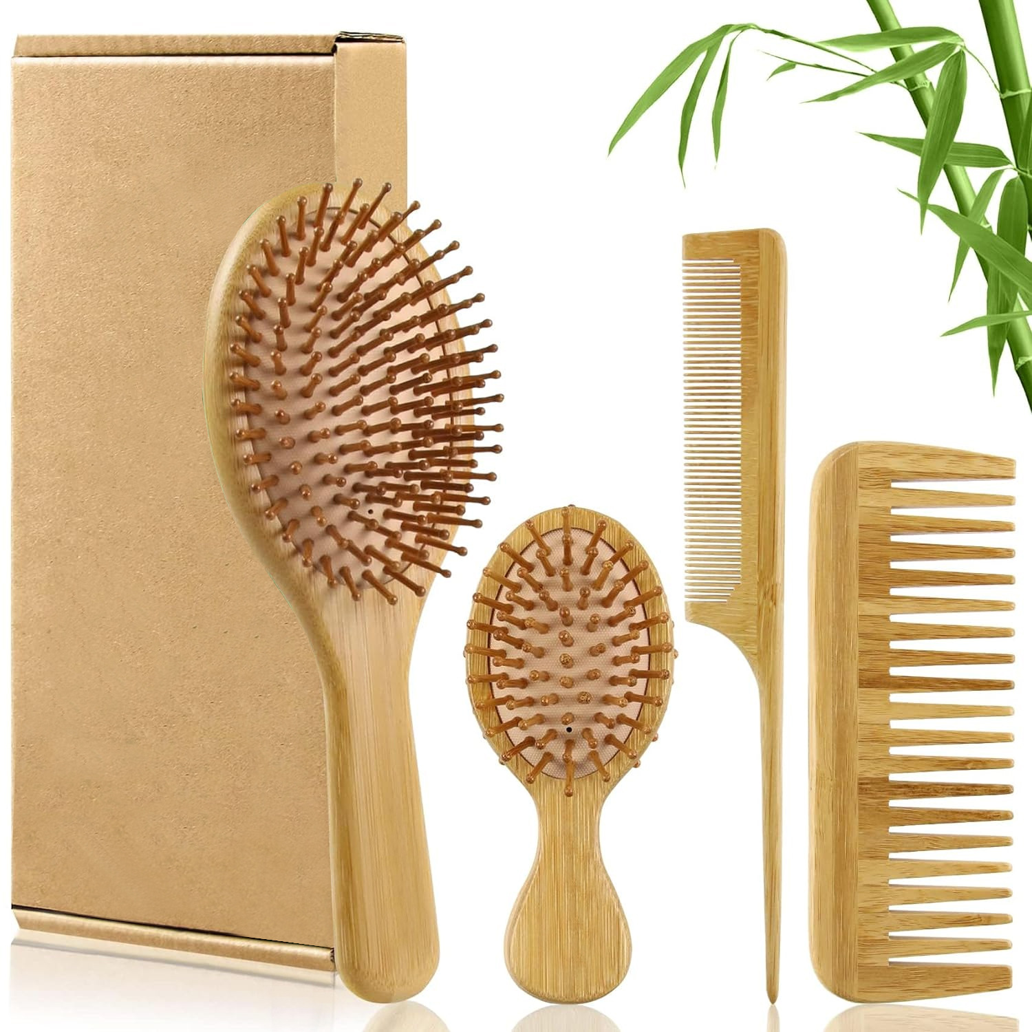 Bamboo Toothbrush - Kadın ve Erkekler için Bambu Saç