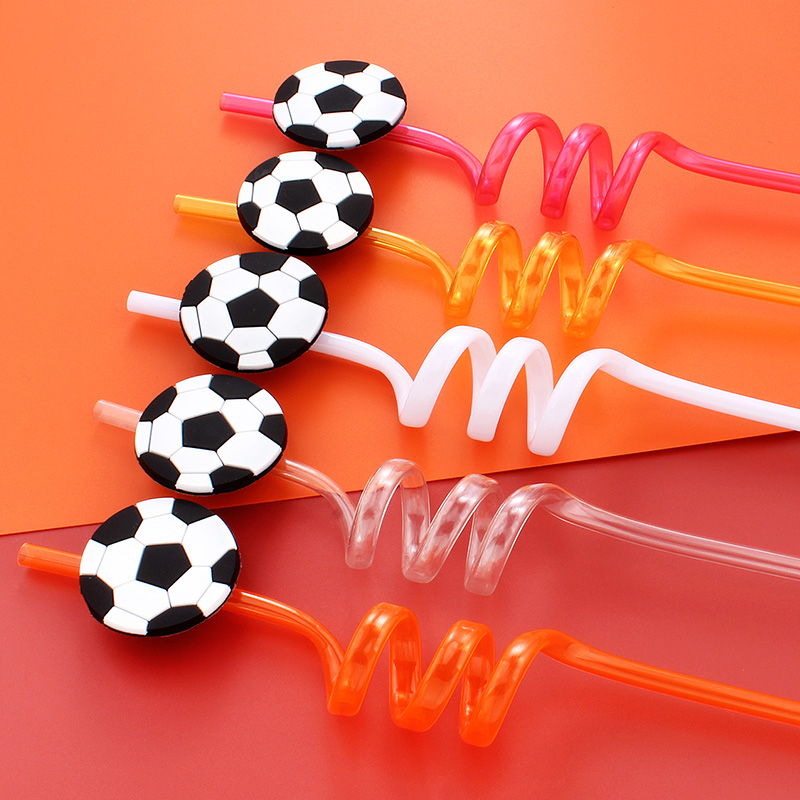 12 adet Futbol Temalı Pipetler - Reusable Straw incelemesi ve fiyatı