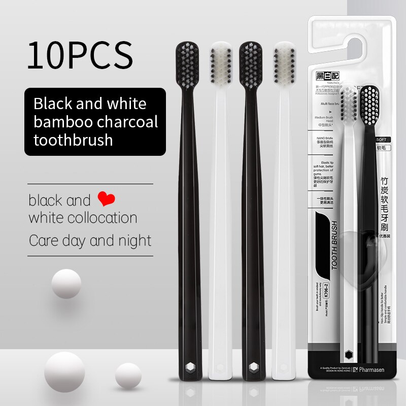 10 adet bambu kömür fırça ipek - Bamboo Toothbrush incelemesi ve fiyatı
