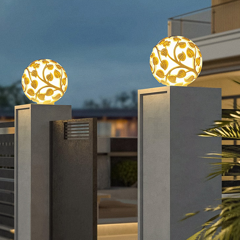 Dış mekan sütun lambaları güne - Solar Garden Light incelemesi ve fiyatı