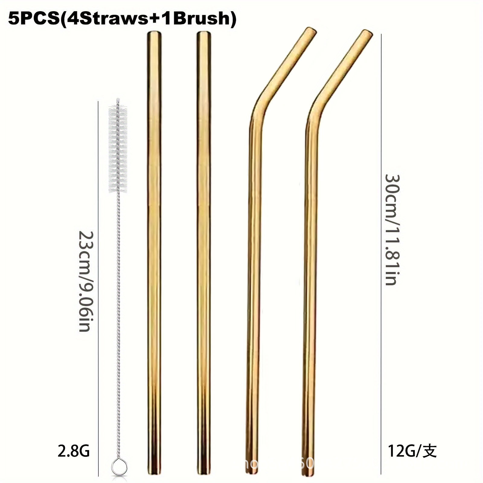 30 cm Pipetler Yeniden Kullanı - Reusable Straw incelemesi ve fiyatı