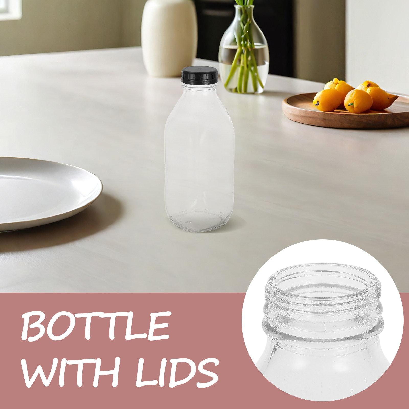 2 Adet Cam Süt Şişesi, Yeniden - Reusable Bottle incelemesi ve fiyatı