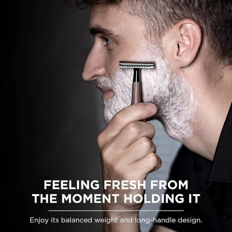 Gelişmiş Çift Taraflı Tıraş Bı - Safety Razor Handle incelemesi ve fiyatı