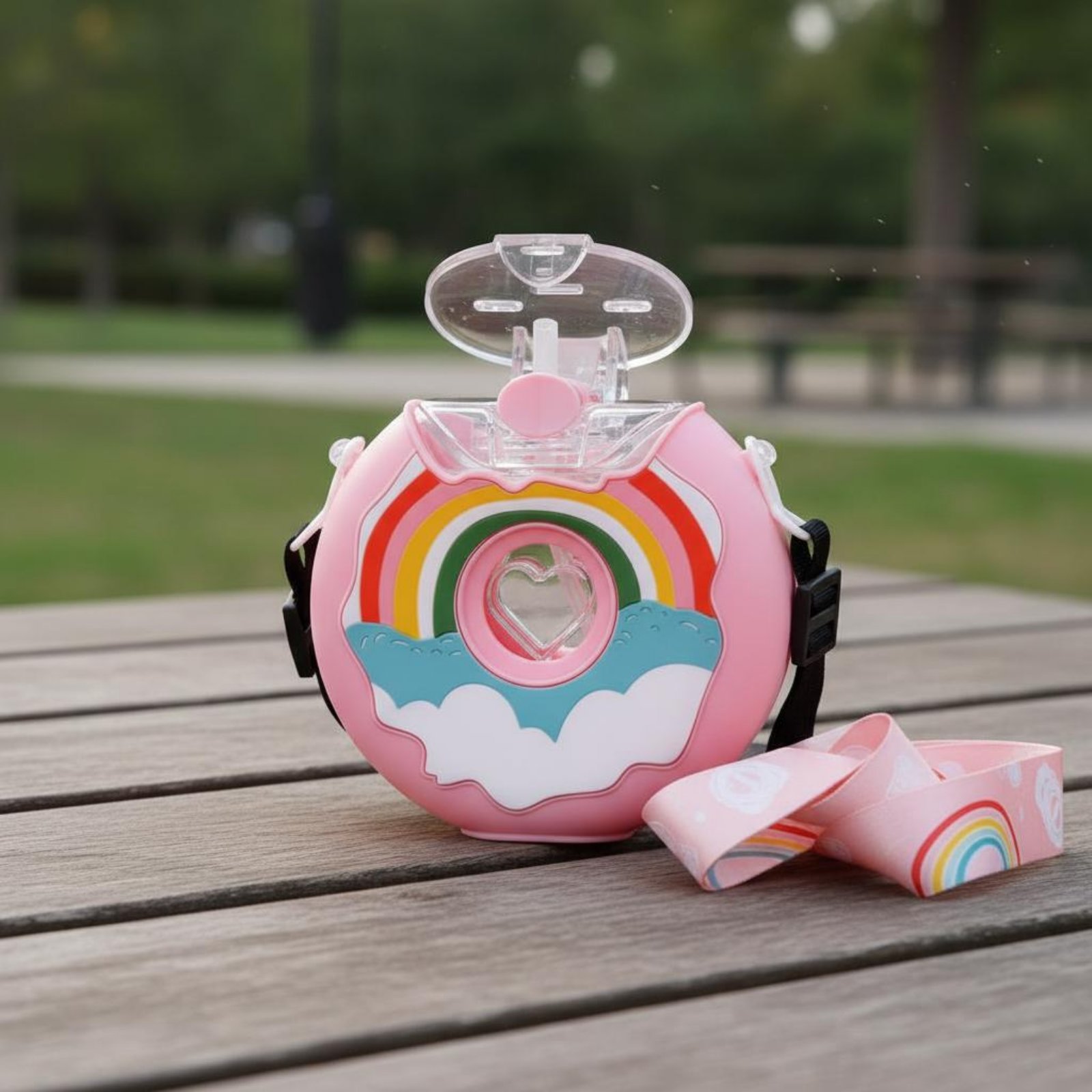 Donut Şeklinde Sızdırmaz Su Şi - Reusable Bottle incelemesi ve fiyatı